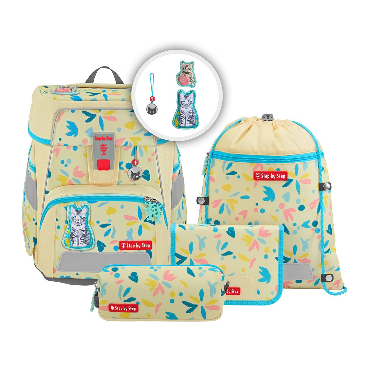 Step by Step, Space Schulranzen-Set, 5 teilig *Cat Lilly Step by Step, Space Schulranzen-Set, 5 teilig *Cat Lilly