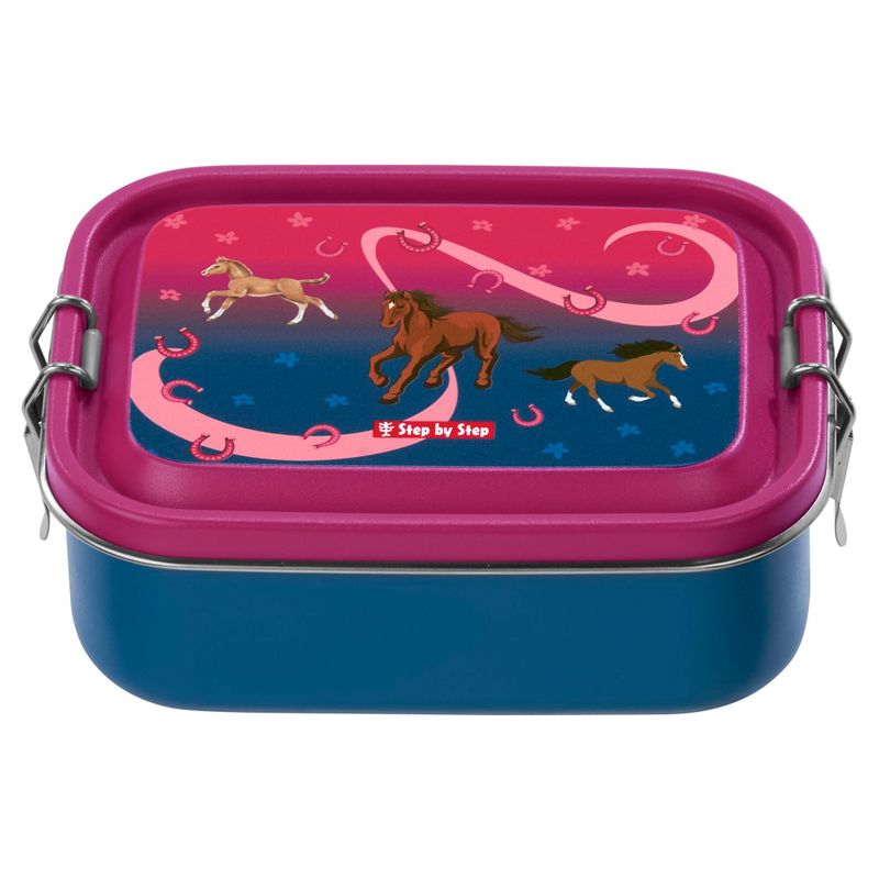 Step by Step Edelstahl-Brotdose *Wild Horse Step by Step Edelstahl-Brotdose *Wild Horse