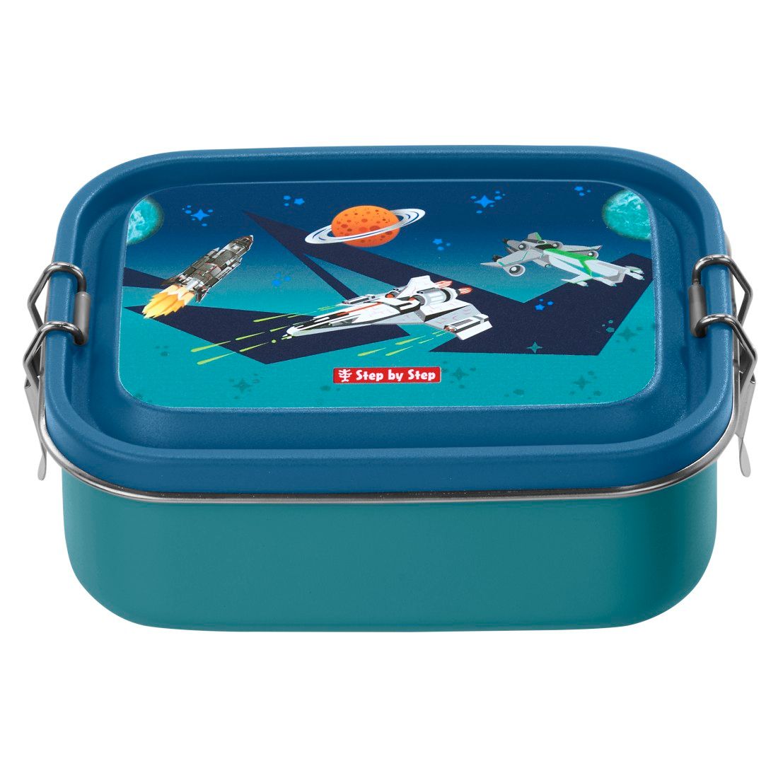 Step by Step Edelstahl-Brotdose *Starship (Raumschiff)