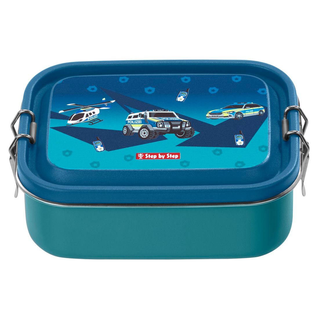 Step by Step Edelstahl-Brotdose *Police