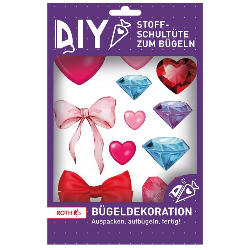 Roth, Bügelbild / Bügeldekoration *Delfine Roth, Bügelbild / Bügeldekoration *Delfine