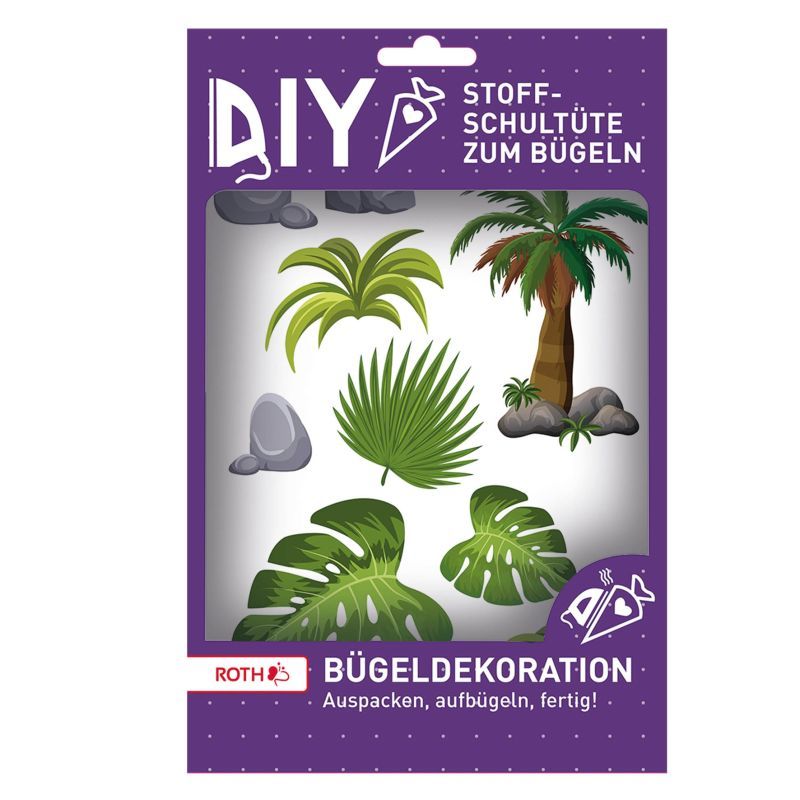 Roth, Bügelbild / Bügeldekoration *Urwaldfieber Roth, Bügelbild / Bügeldekoration *Urwaldfieber