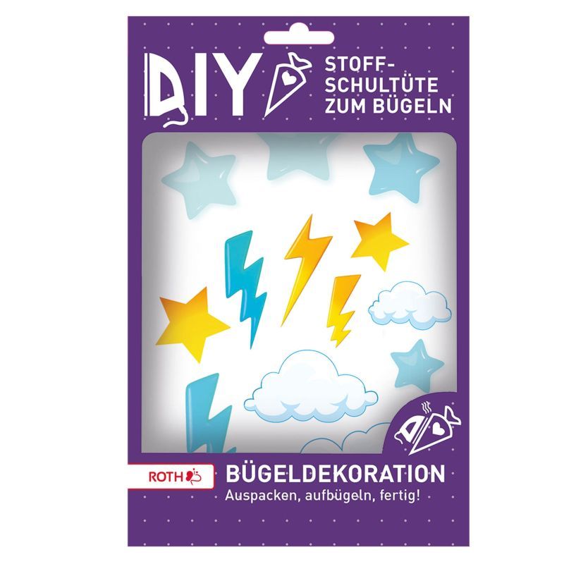 Roth, Bügelbild / Bügeldekoration *Wolkenparadis Roth, Bügelbild / Bügeldekoration *Wolkenparadis
