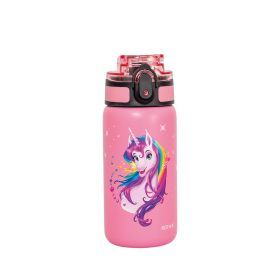 Kinder Trinkflasche Edelstahl ROTH, *Einhornportrait rosa Kinder Trinkflasche Edelstahl ROTH, *Einhornportrait rosa