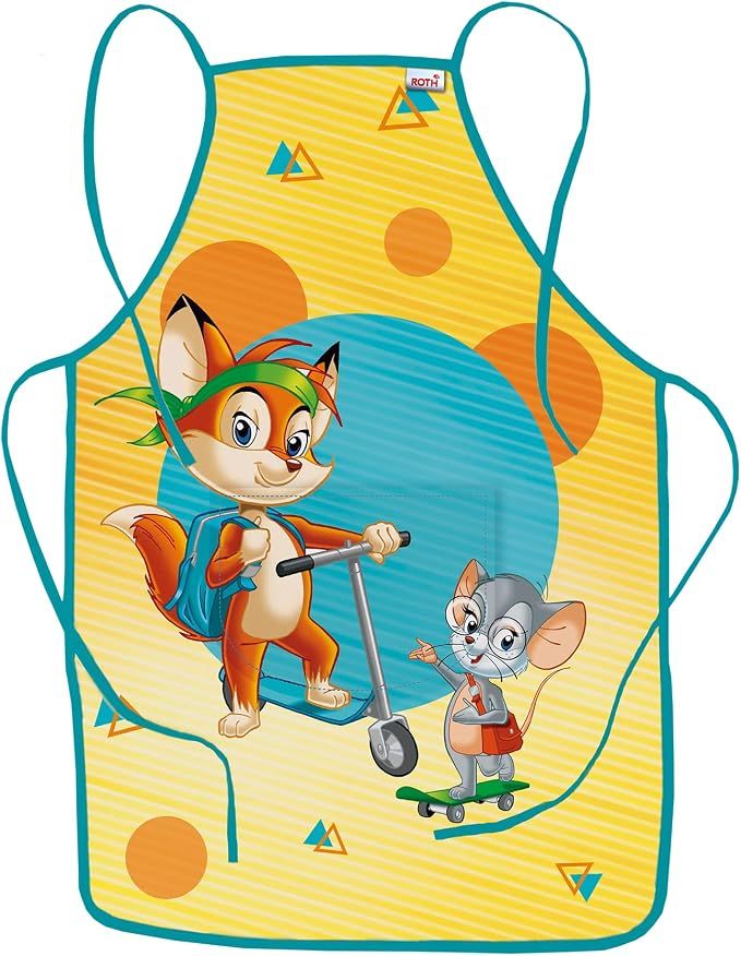 Roth Kinderschürze mit Bauchtasche *Fredo & Fitzi Roth Kinderschürze mit Bauchtasche *Fredo & Fitzi