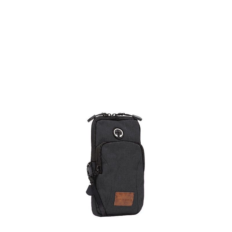New Rebels Heaven Phonepocket Soft – Handytasche zum Umhängen, 20x11x2 cm, mit Reißverschluss , schwarz New Rebels Heaven Phonepocket Soft – Handytasche zum Umhängen, 20x11x2 cm, mit Reißverschluss , schwarz