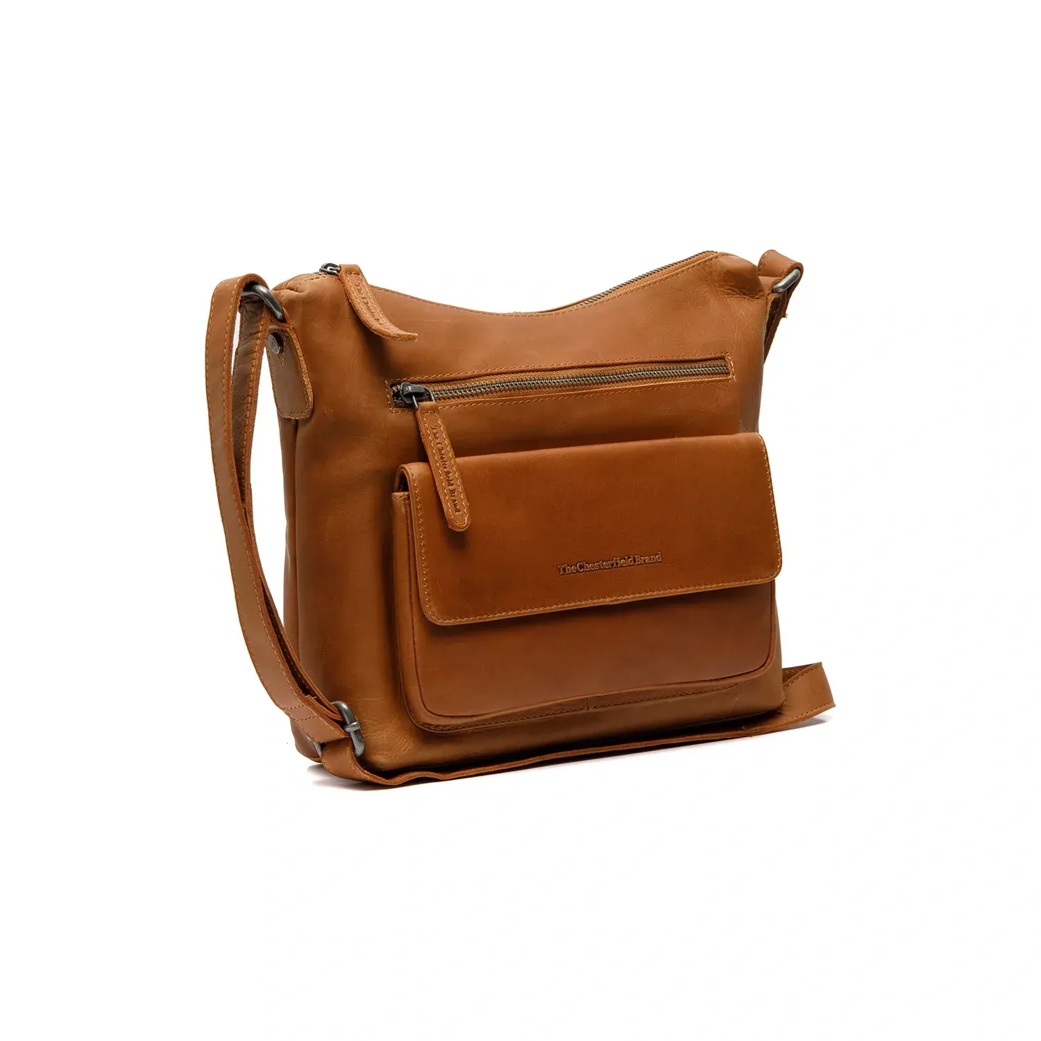 The Chesterfield Brand Umhängetasche The Chesterfield Brand Umhängetasche "Hailey" Cognac – Wax Pull Up Leder