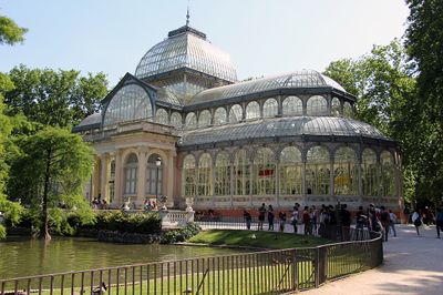 Crystal Palace in Retiro Park, Madrid