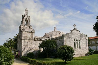 San Sebastián chapel on A Toxa island