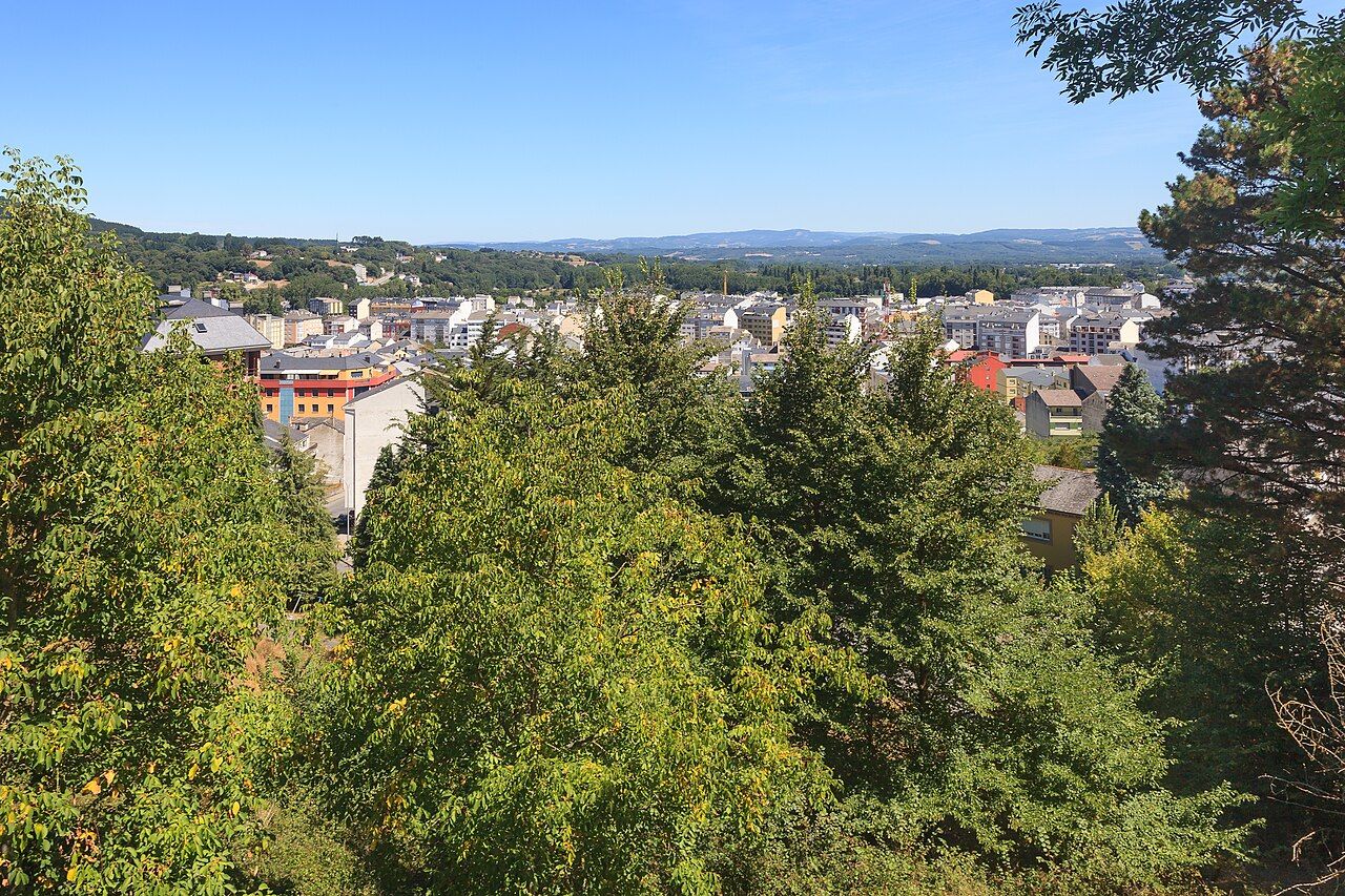 View of Sarria, Galicia