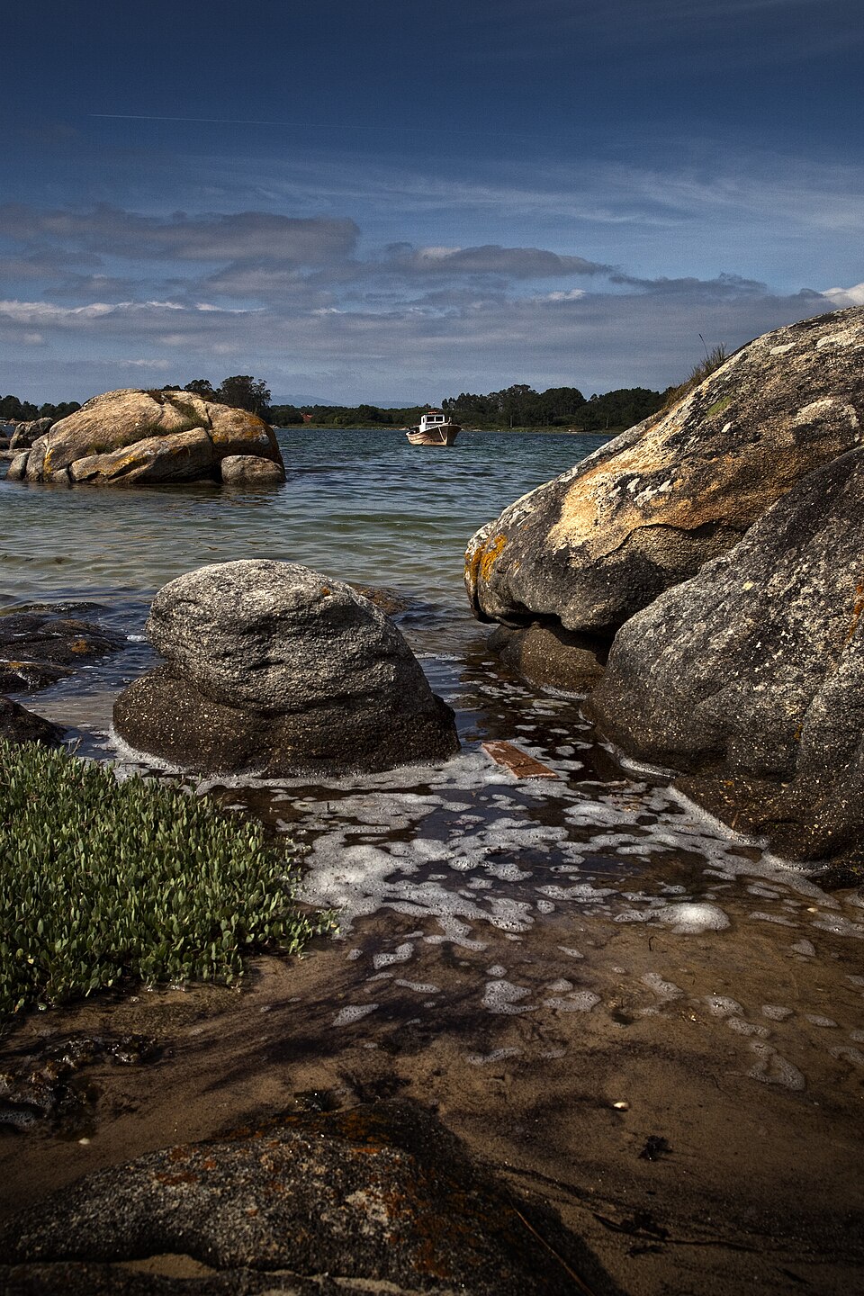 Punta Cabalo lighthouse, A Illa de Arousa