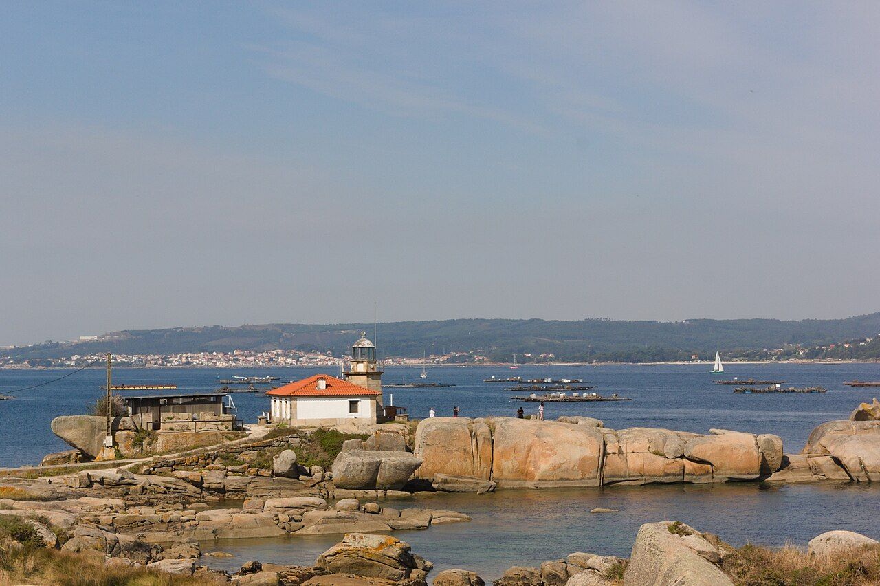Punta Cabalo lighthouse, A Illa de Arousa