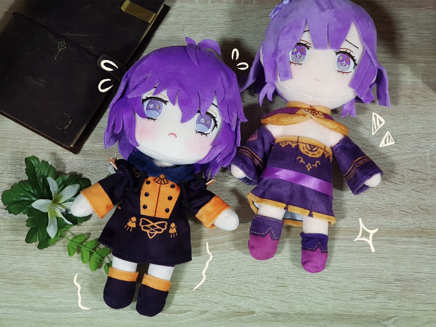 FE3H: Academy Bernadetta &amp; Lysithea Plush