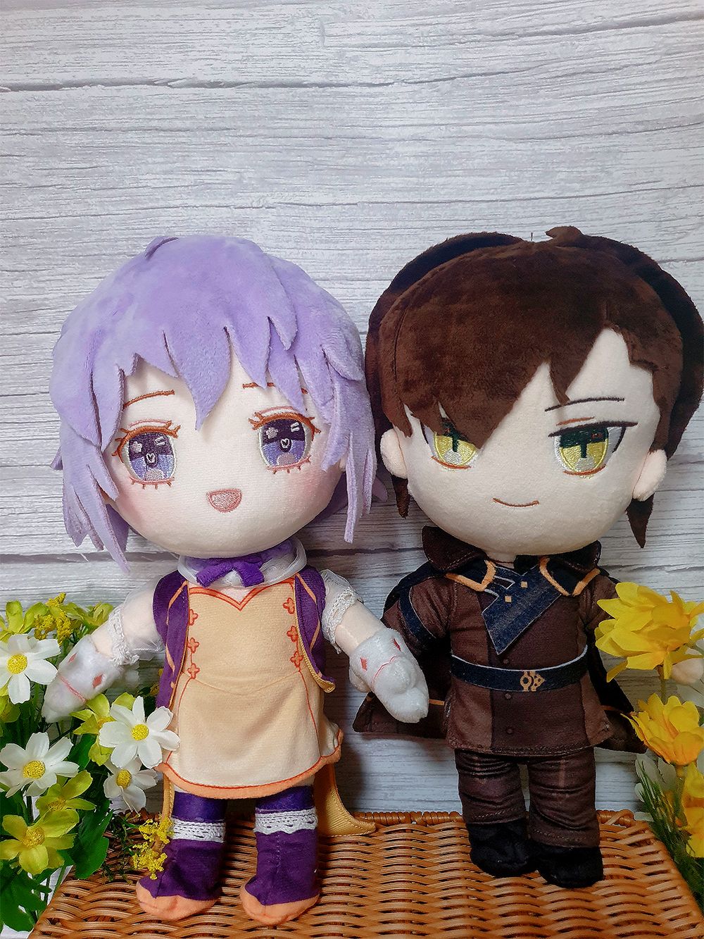 FE3H: Hubert &amp; Bernadetta Plush, Select Option: Hubert + Spring Bernadetta (2 Plushies)