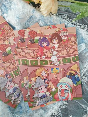 FF9/Pokemon/Tales/BLEACH — Postcards