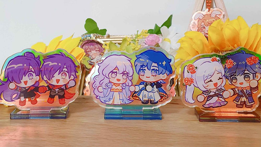 [ PO ] Destined Duos Charms &amp; Standees
