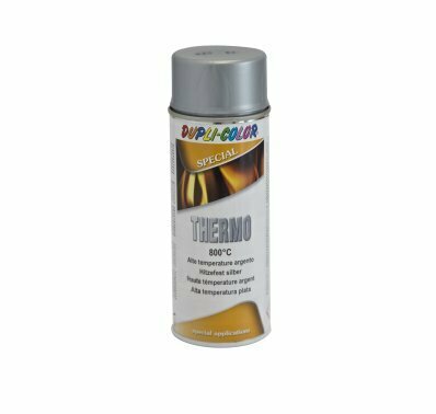 SPRAY PINTURA ESMALTE ANTICALORICO 800ºC MOTIP DUPLI 400ML PLATA