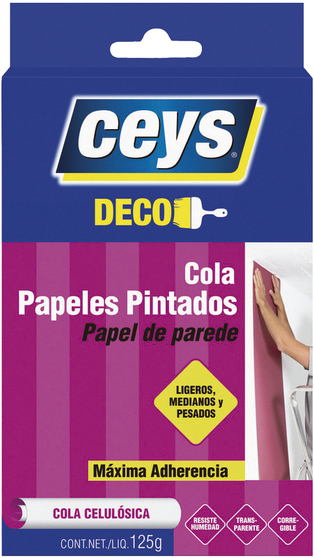 DECORCEYS COLA PAPELES PINTADOS ESPECIAL PAPELES LIGEROS, MEDIANOS Y PESADOS