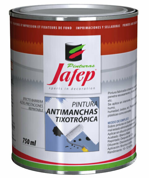 PINTURA ANTIMANCHAS TIXOTRÓPICA