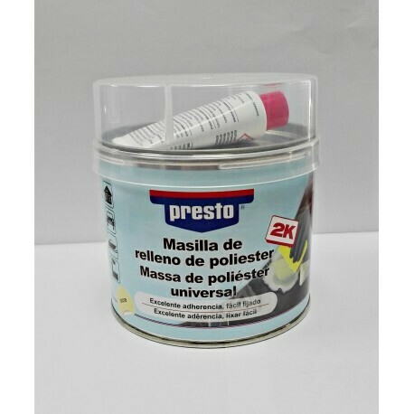 MASILLA DE RELLENO DE POLIESTER 1KILO