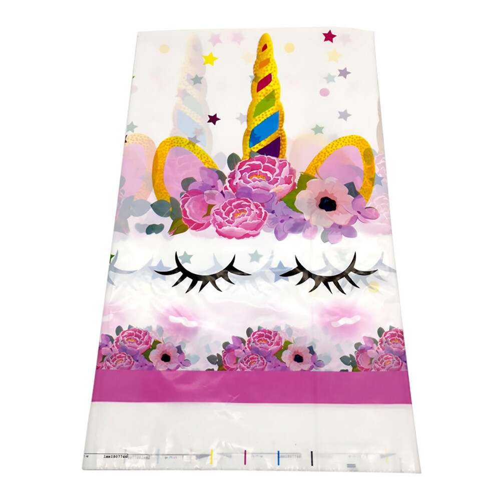 ​Unicorn Plastic Tablecloths 180cm x 108cm