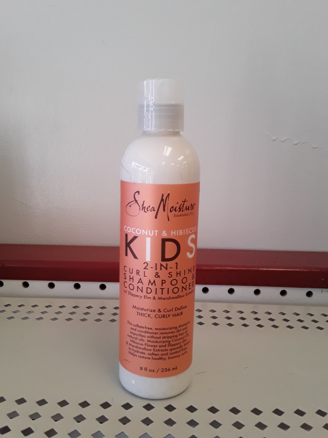 SHEA MOISTURE 
COCONUT &amp; HIBISCUS .  FOR KIDS