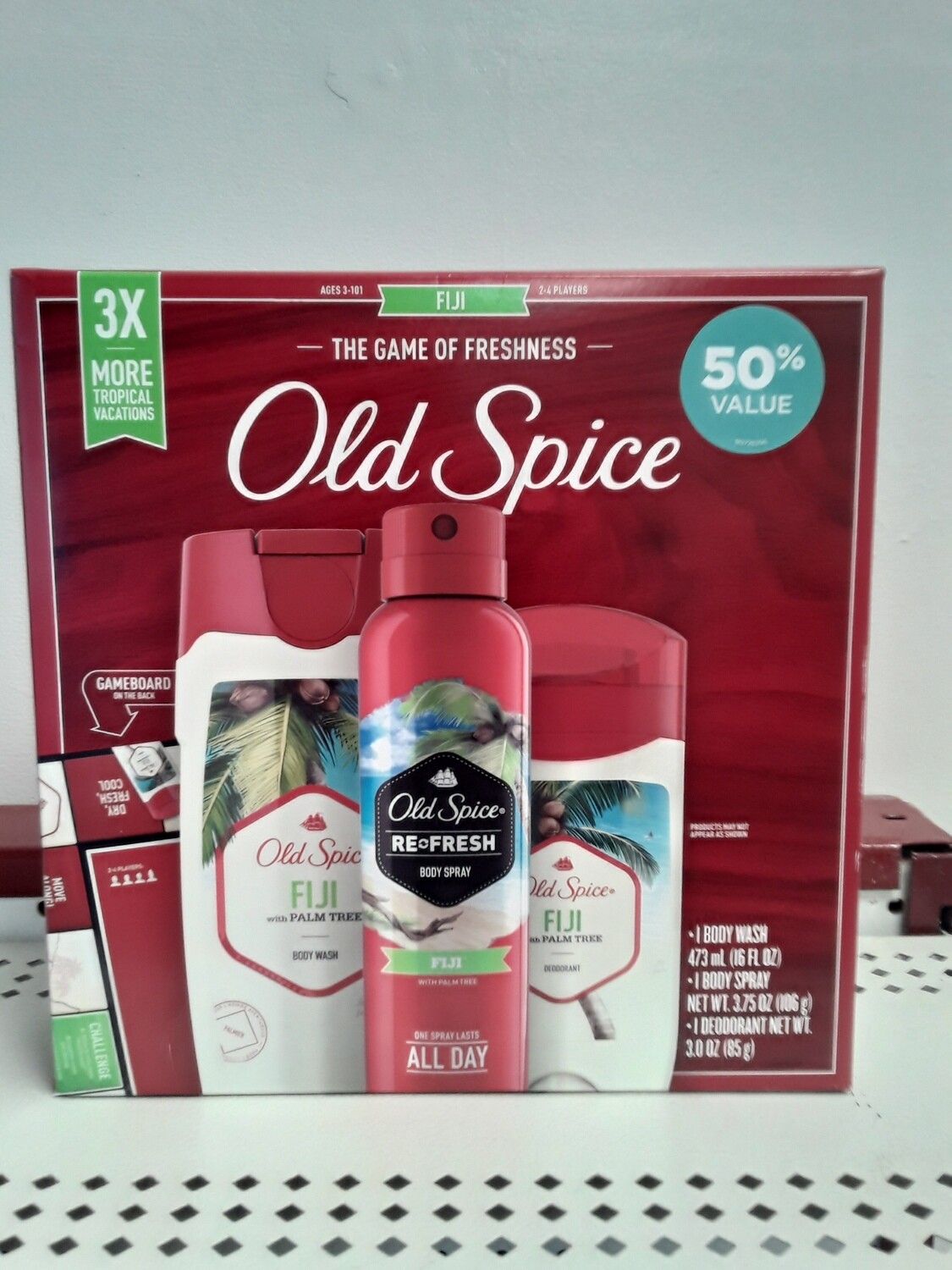OLD SPICE
THE GAME OF FRESHNESS