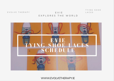 Tying Shoelaces Visual Schedule