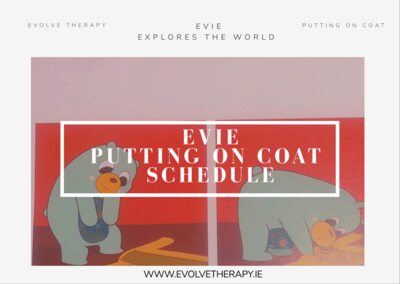Putting On A Coat Visual Schedule