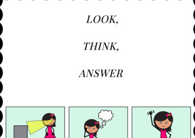 Look, Think, Answer. Boy/Girl visual