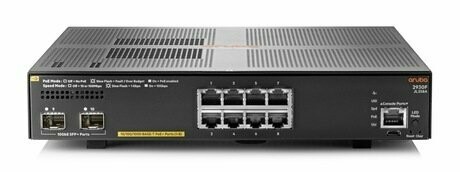 Aruba 2930F 8G PoE+ 2SFP+ Managed Stackable Switch (125W)
