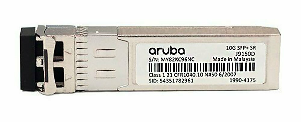 Aruba 10G SFP+ LC SR 300m Multimode Transceiver
