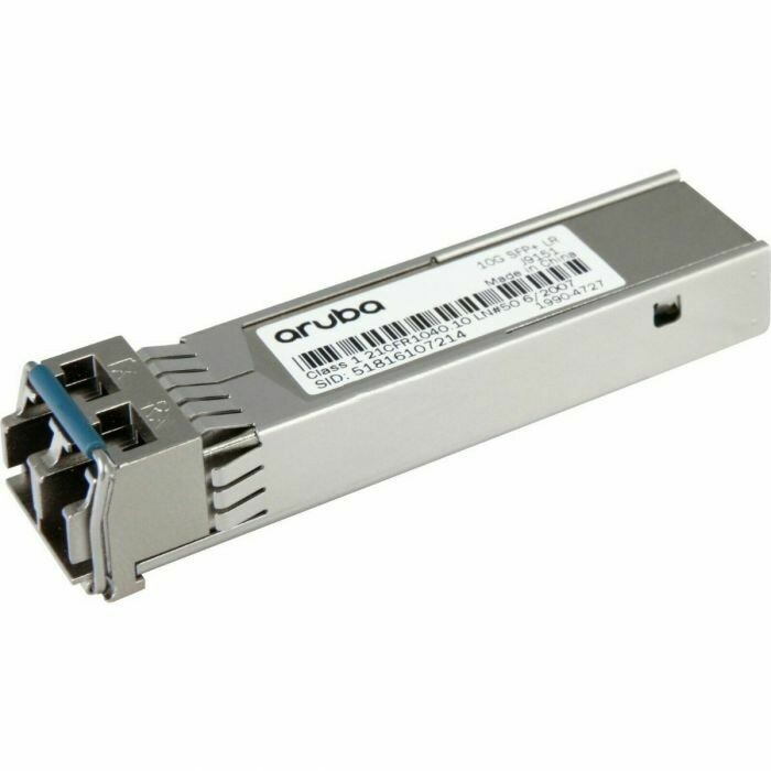 Aruba 10G SFP+ LC LR 10km Singlemode Transceiver