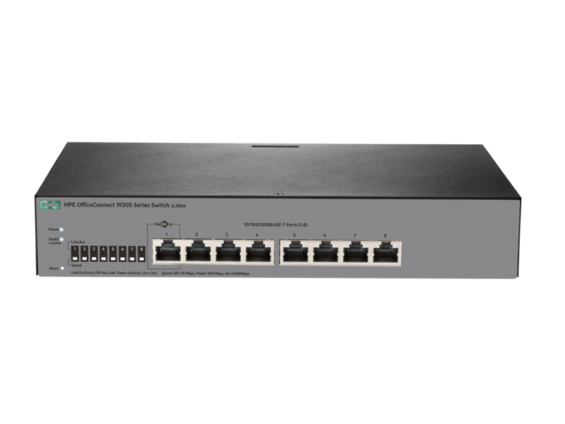 HPE OfficeConnect 1920S 8G Smart Managed Switch