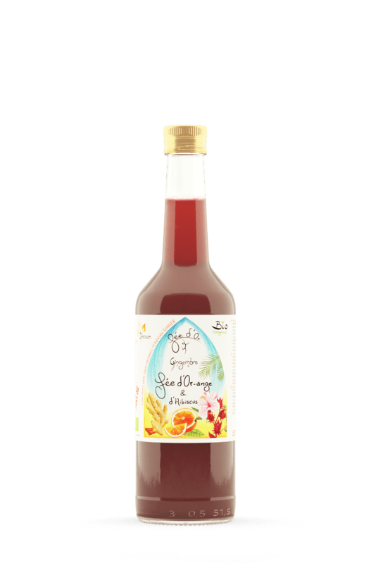 Fée d'Or-ange & d'Hibiscus - 500 ml