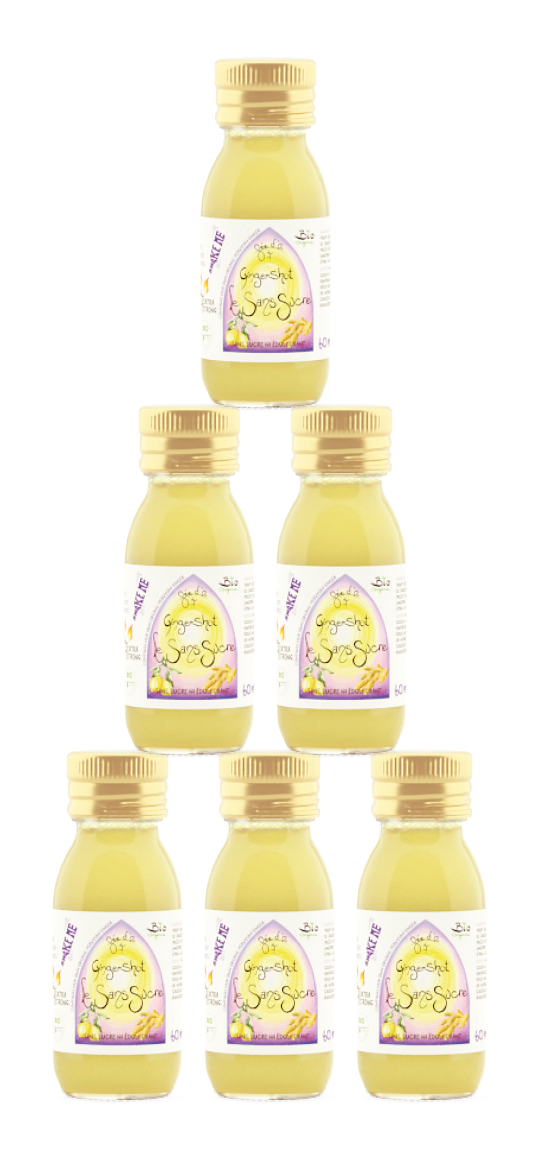 36 Shots de Sans sucre 60 ml