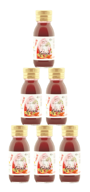 36 Shots de Fleur de Karkadé 60 ml