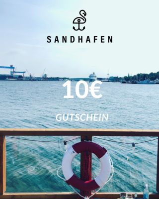 SANDHAFEN 10€-GUTSCHEIN