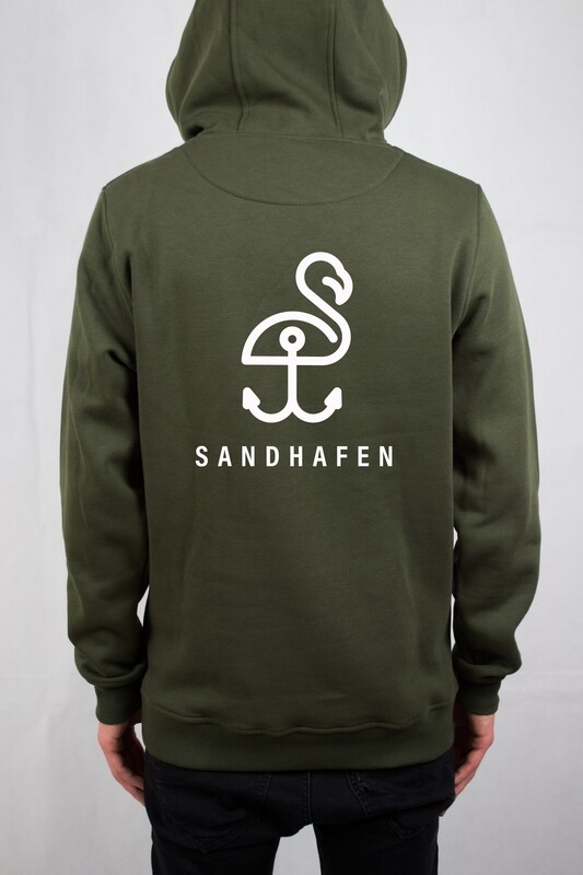 SANDHAFEN Hoodie olive