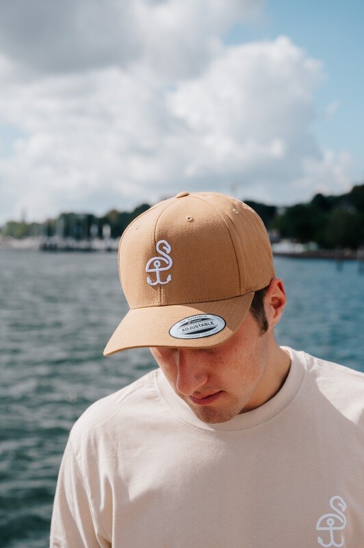SANDHAFEN Curved Metal Snap Cap Sand