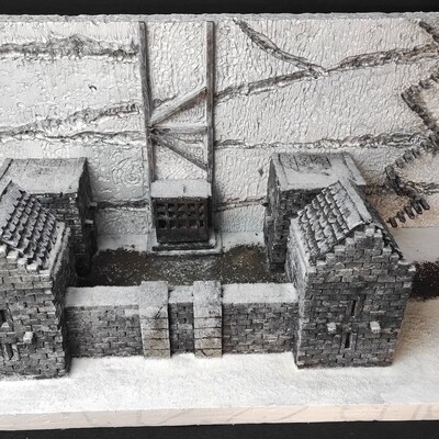 Diorama Juego de Tronos - Castillo Negro