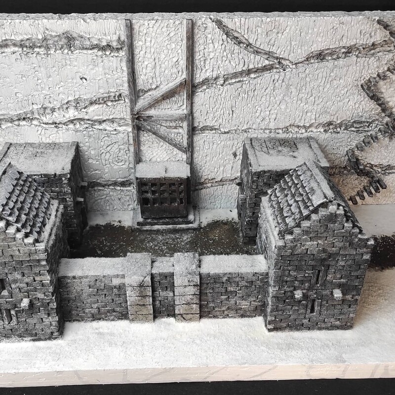 Diorama Juego de Tronos - Castillo Negro