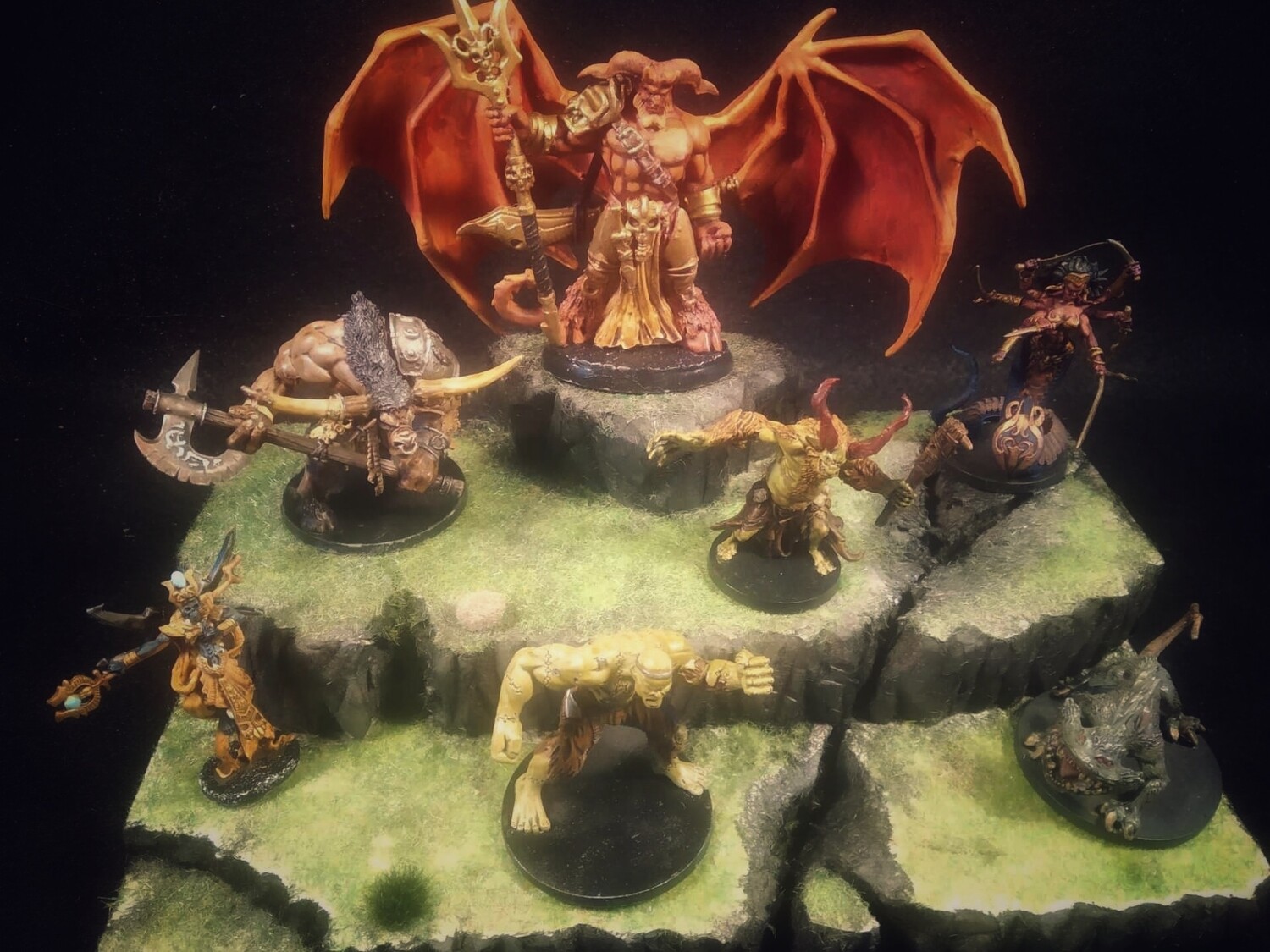 Expositor para varias miniaturas IV