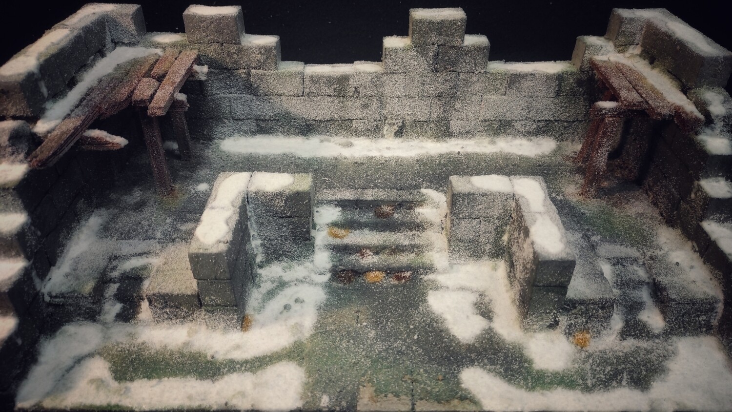 Diorama Ruinas Heladas