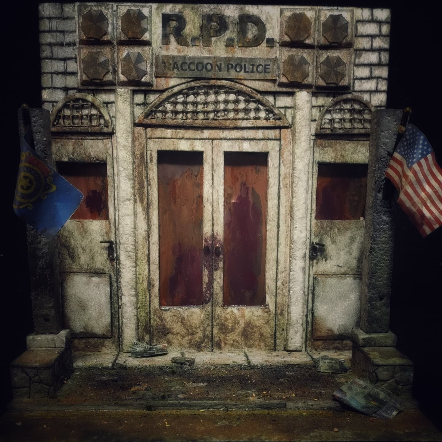 Diorama Resident Evil 
