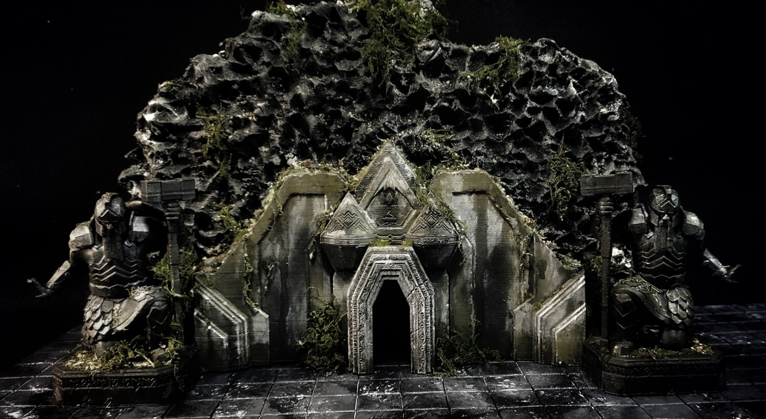 Escenario Serie Enanos I - Puerta. 