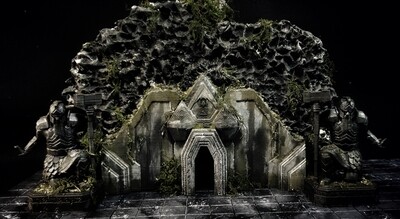 Escenario Serie Enanos I - Puerta. 