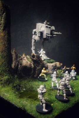 Diorama Bosque de Endor