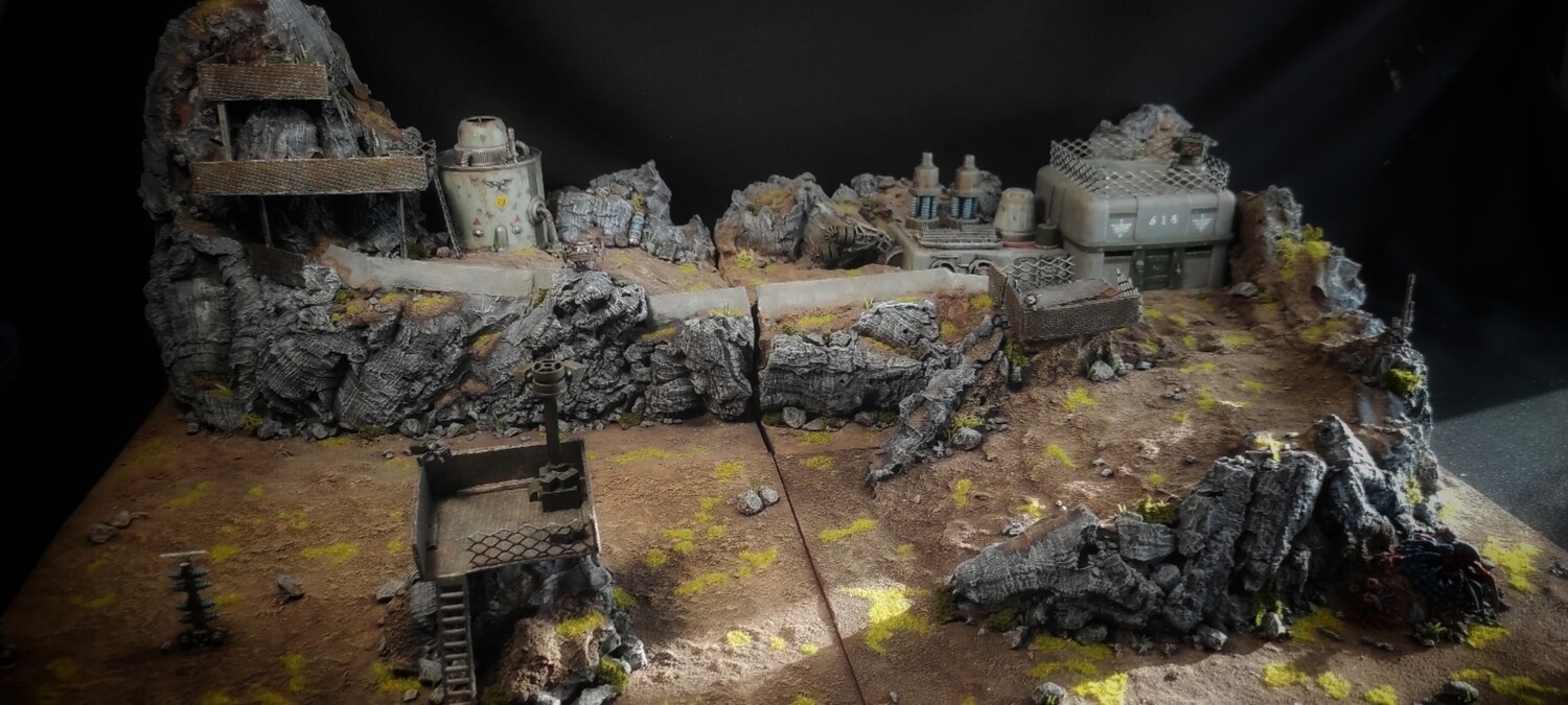 Tablero 4 piezas Warhammer 40k