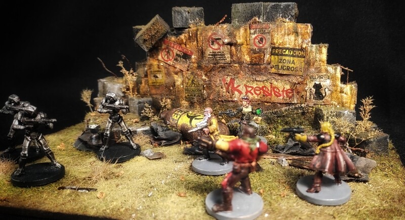 Diorama Futuro Postapocalíptico 